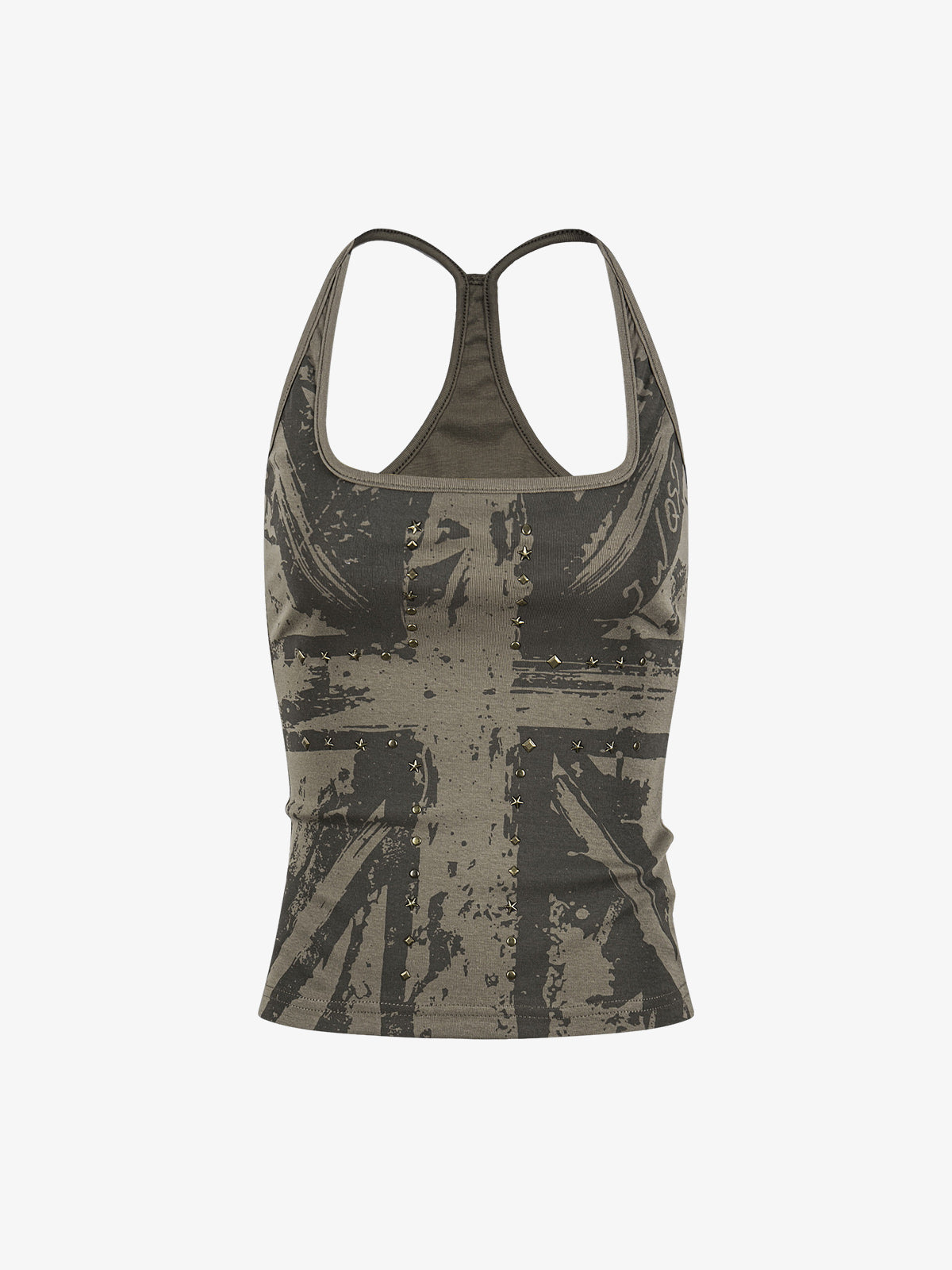 Top sin manga Racerback