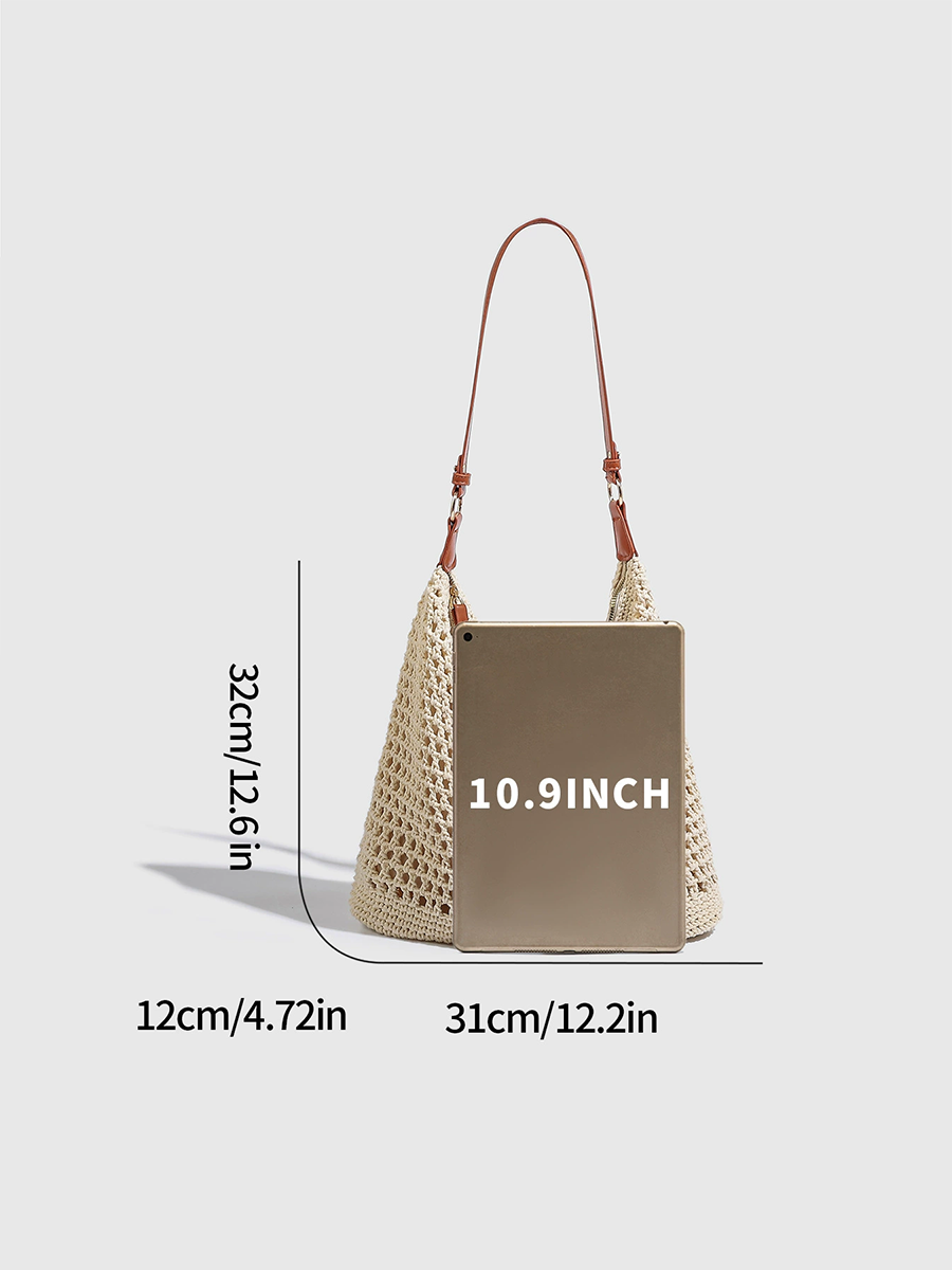 Bolso de playa/bandolera tejido hueco