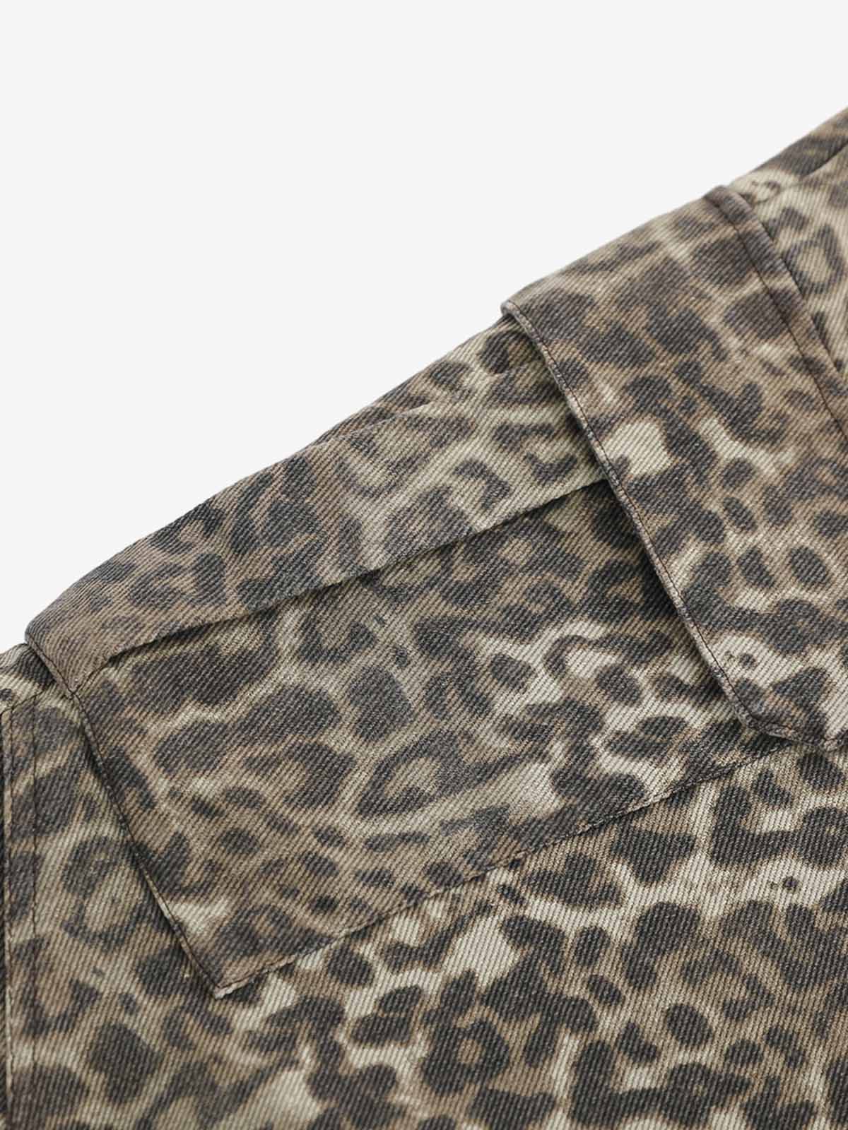 Short Vintage Leopardo
