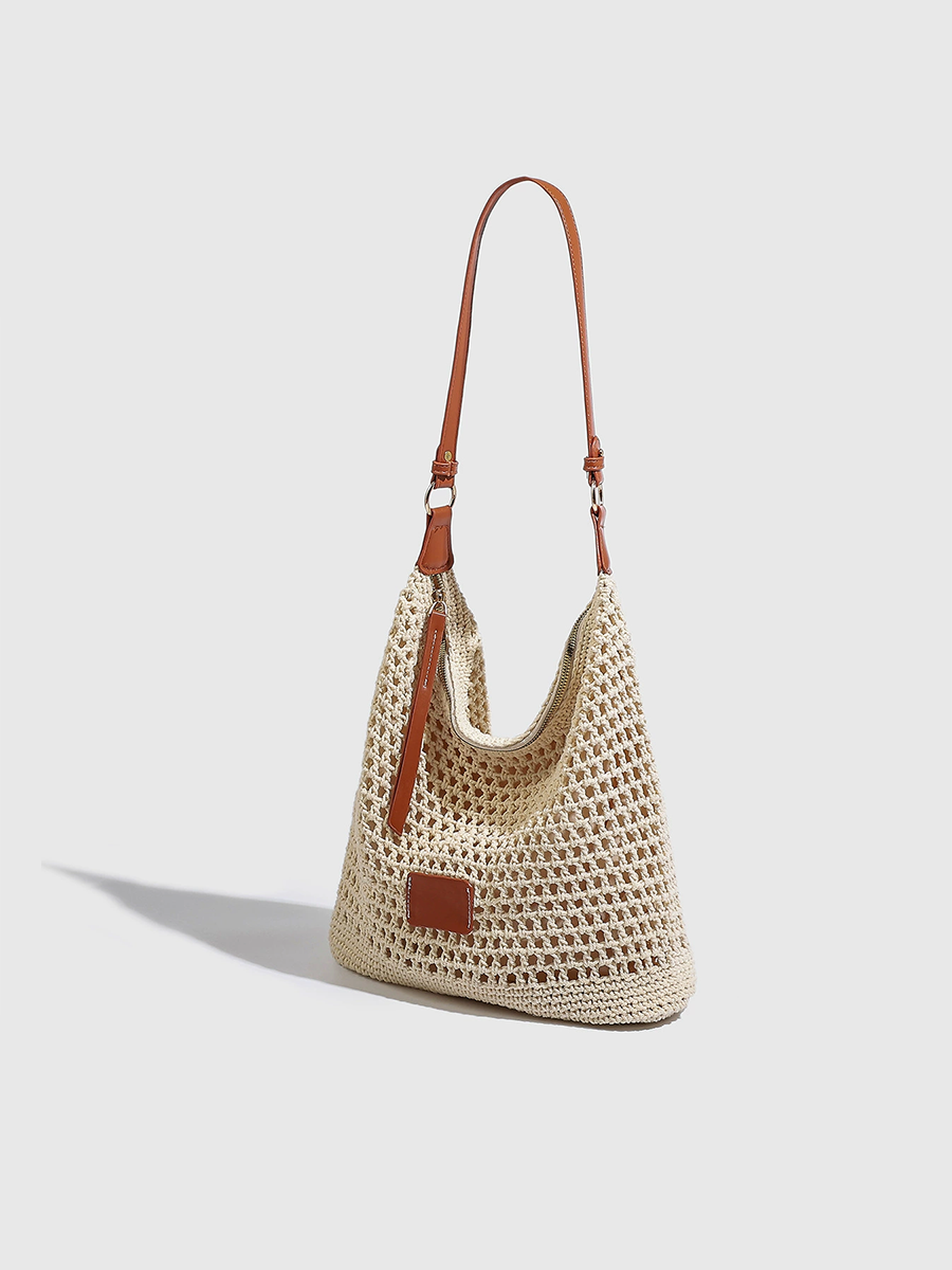 Bolso de playa/bandolera tejido hueco