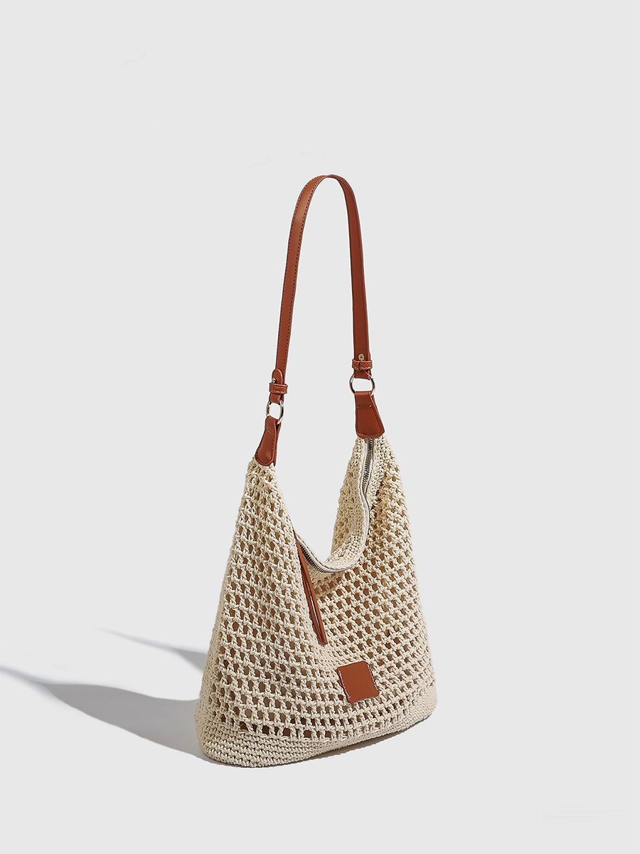 Bolso de playa/bandolera tejido hueco