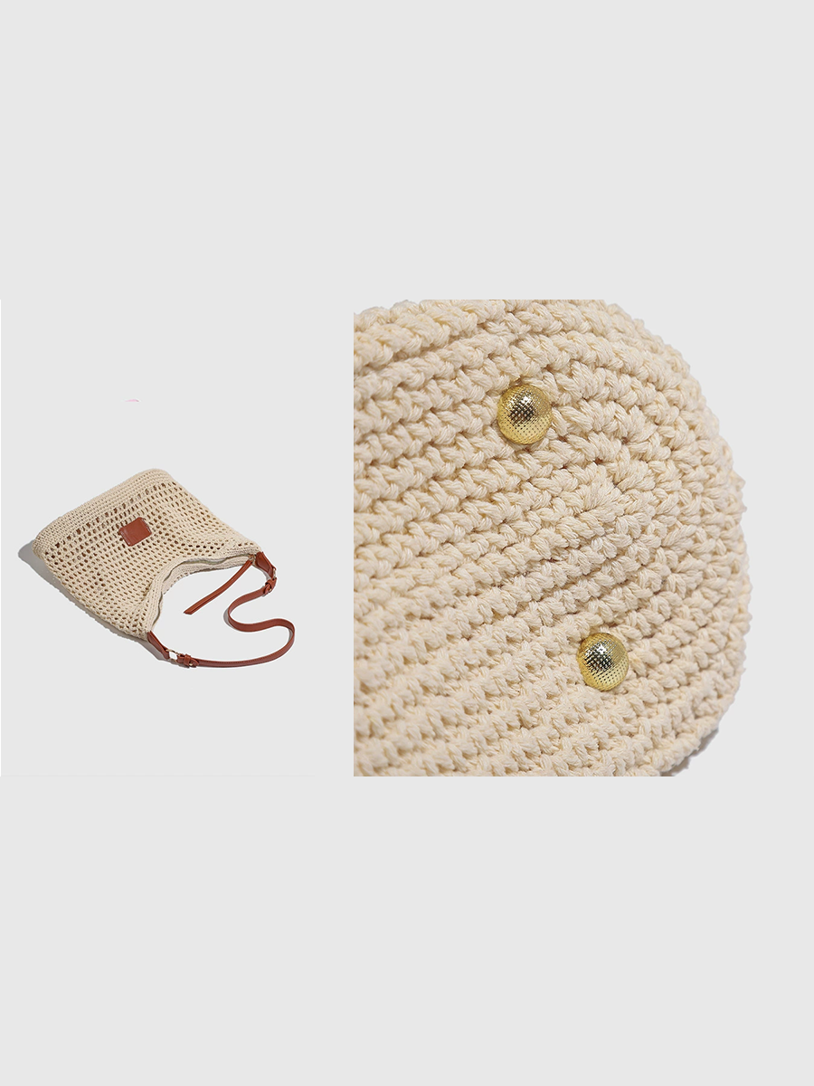 Bolso de playa/bandolera tejido hueco