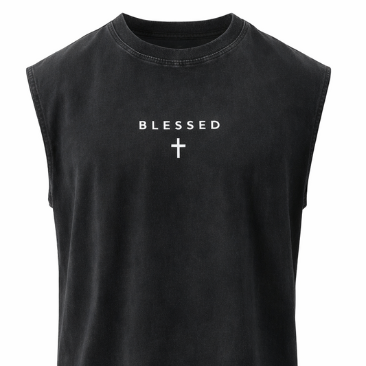 Camiseta Blessed sin mangas