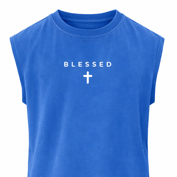 Camiseta Blessed sin mangas