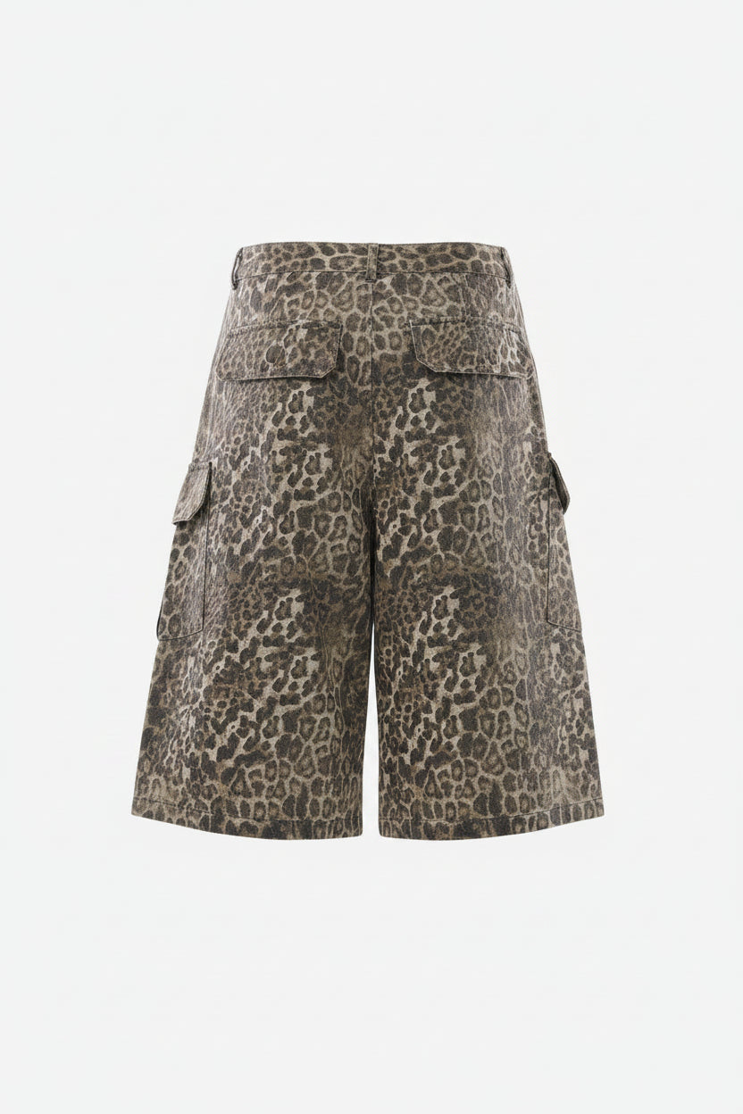 Short Vintage Leopardo